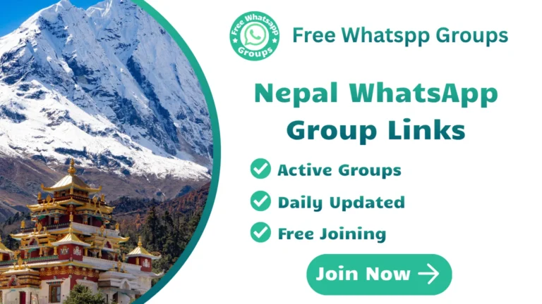Nepal WhatsApp Group Links