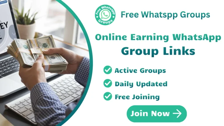 Online Earning WhatsApp Group Links