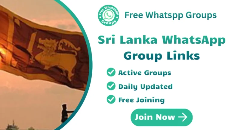 Sri Lanka WhatsApp Group Links