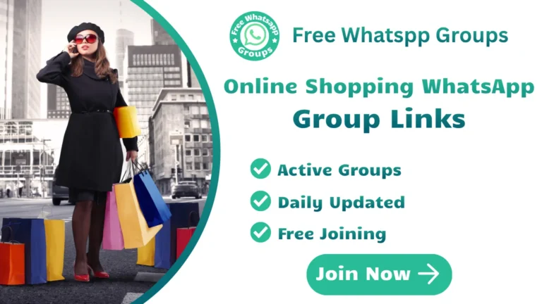 Online Shopping WhatsApp Group Links