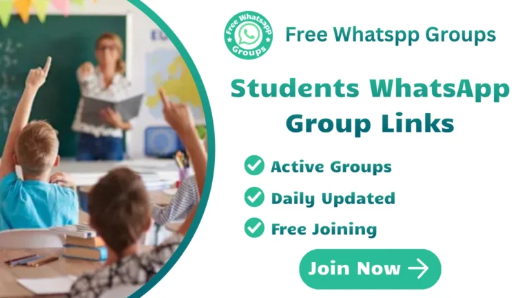 Students WhatsApp Group Links